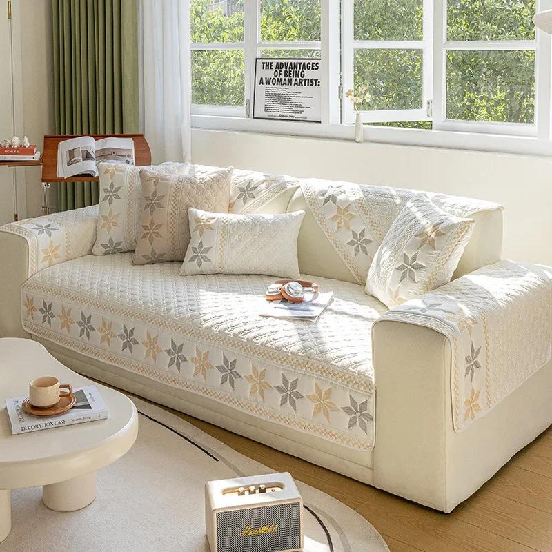 Bohemia Anti-dirty Non-slip Sofa Cover Dog Mat Cushion All-inclusive Removable Multi-size Corner Sofa Towel Sectional Sofa Towel