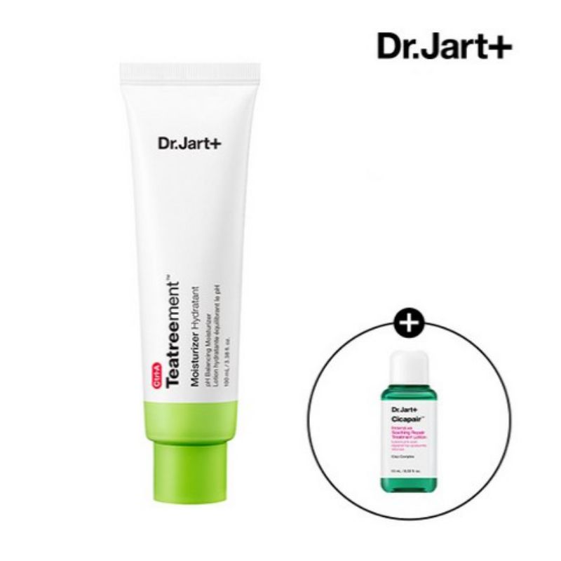 

Dr. Jart+ Control-A Teatreatment Moisturizer 100 ml & Cicapair Soothing Repair Treatment Lotion 15 ml