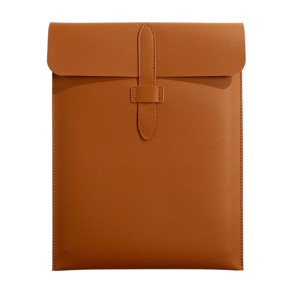

A4 Thick Leather File Folder Cortex Vertical Business Information Bag Document Bag Office Supplies коричневий