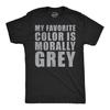 Morally Grey T-Shirt: Book Lover Unisex Tee