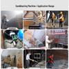 Portable Automatic Valve Sandblasting Machine CN Plug (adapter Included)