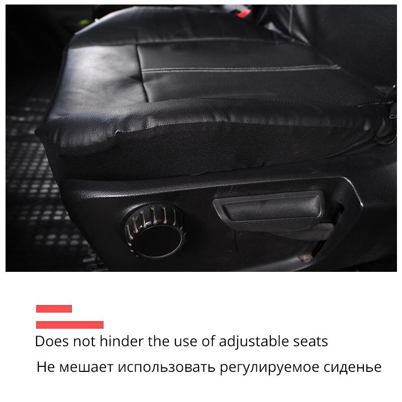 AUTOYOUTH 1+2 Seat Covers Car Seat Cover for Transporter for Ford Transit Van Truck Lorry for Renault for Peugeot for Opel Vivar