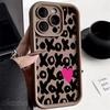 Black Lips Kiss Print Soft Silicone Phone Case For iPhone 16 15 Pro Max 14 13 12 11 Pro Max 7 8 15 Plus X XS XR Shockproof Cover