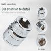 1/2" Interface Large Hex Socket 832mm Electric & Small Air Wrench