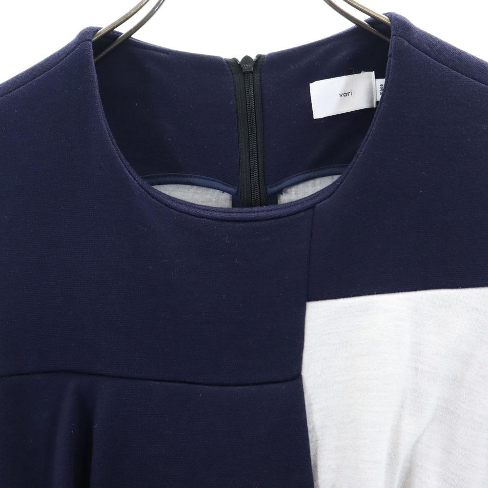 Yori fabricat în Japonia Fără mâneci Rochie lungă 36 Bleumarin Femei Folosit