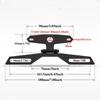 Motorcycle Parts Modification Universal Foldable Taillight Bracket License Plate Light License Plate Light Fixing Bracket 1Pc