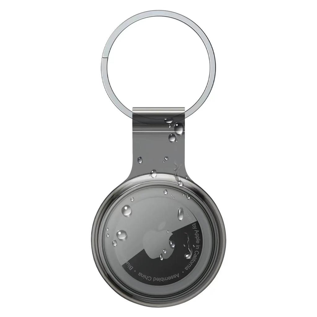 Keychain For Apple AirTag Silicone Protective Case Cover Key Chain Anti-Loss Ring AirTags Accessories for AirTag Pendant