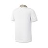 Fila Golf Series Color Block Simple Casual Versatile Comfortable Short Sleeve Polo Shirt Men Polo Shirts Jade-White A11M525102F-WT