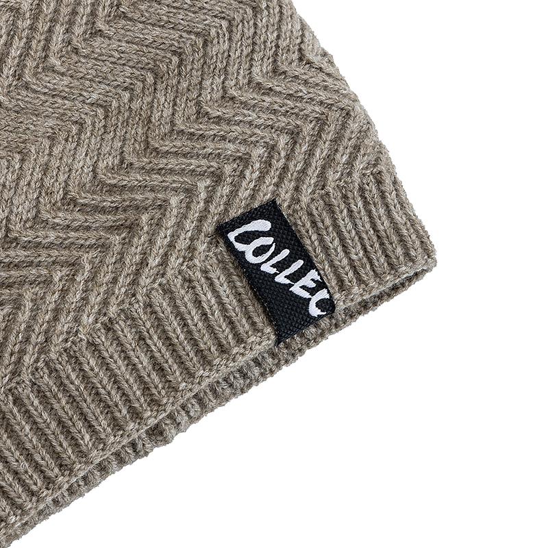 Unisex Warme Wintermützen Pfeilmuster Mode Herren Damen Ski Beanie Mütze Lässige Deko Winter Strickmütze