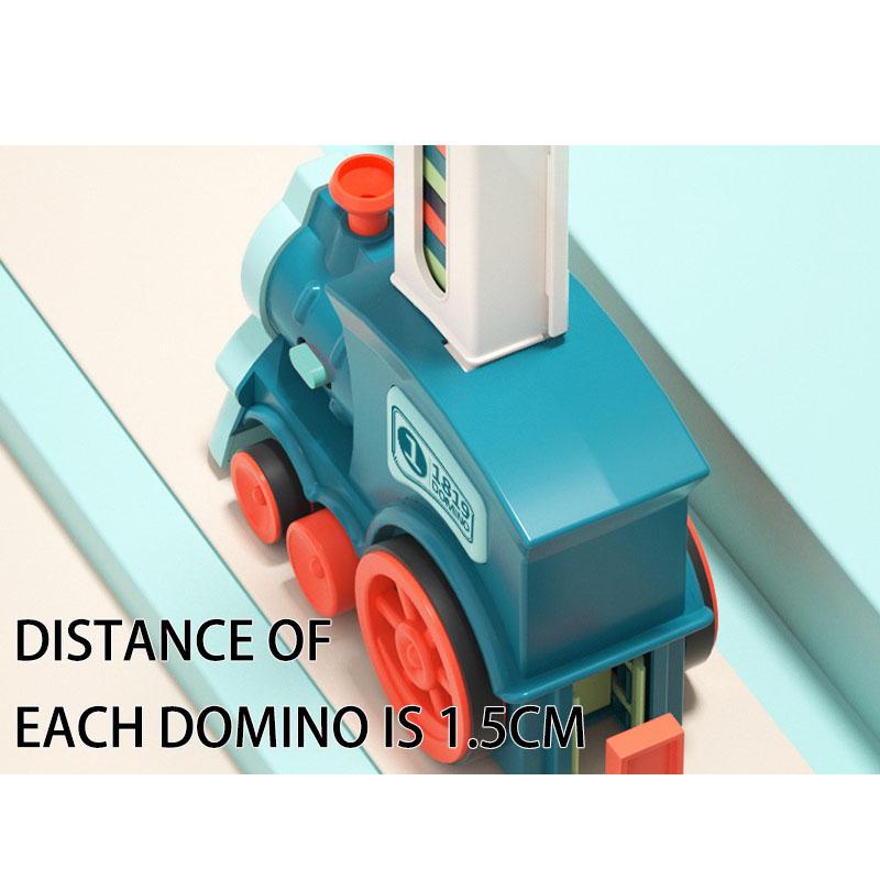 PDTO Automatic Laying Domino Electric Train Blocks Set Educational Kids Toys Gift