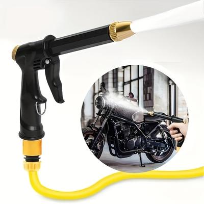 1 pieza Pistola de agua versátil de alta presión para lavado de coches, limpieza de suelos y riego de jardines