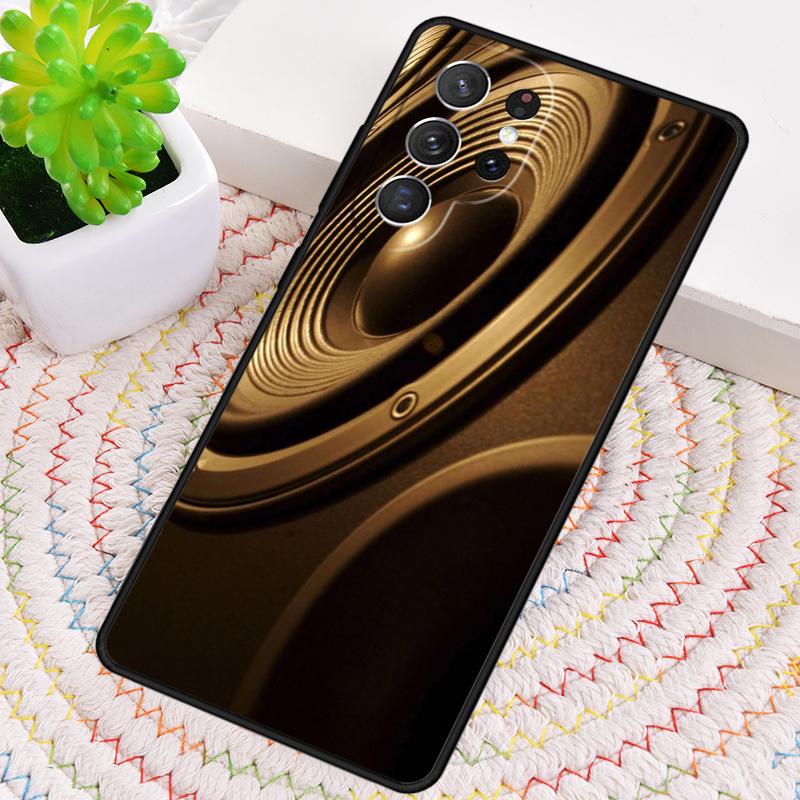 Massive Music Speakers Silicone Phone Case For Samsung Galaxy Note 10 Pro S26 S25 S24 S23 S22 S21 Plus S25Ultra Capa Cover