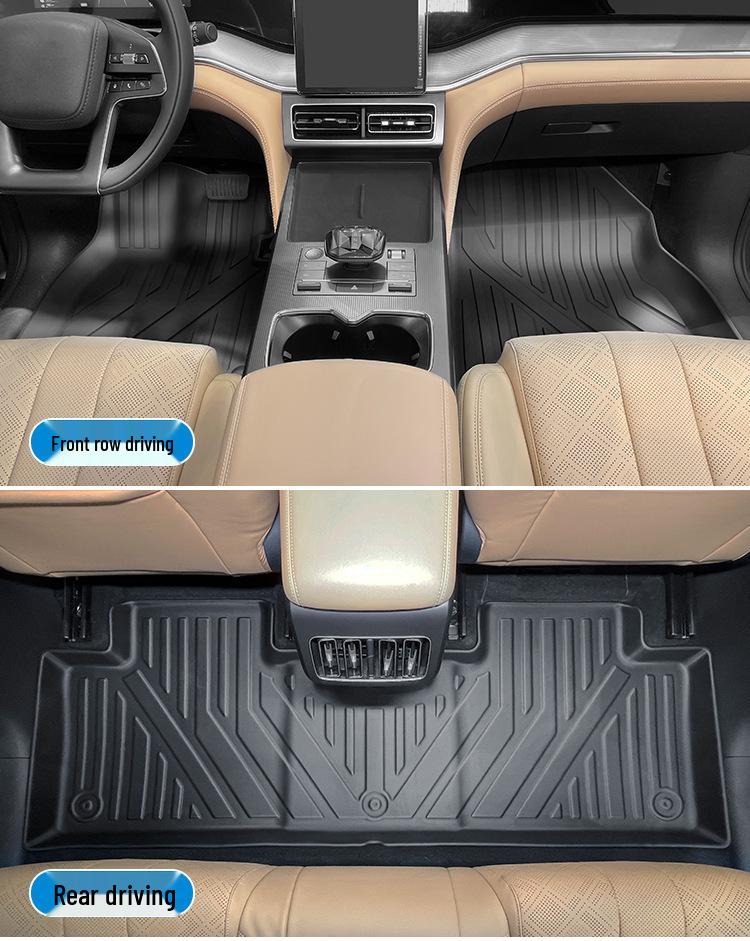 TPE Floor Mats for BYD Song L DM-i (2024-2026), Including Trunk and Seat Back Mats