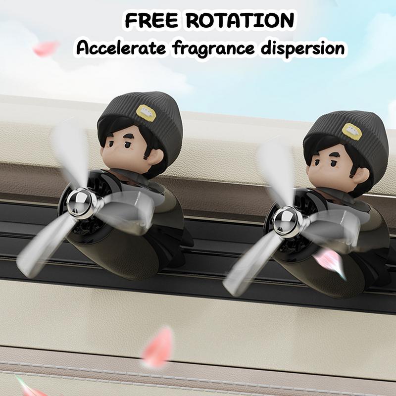 Зажим в дефлектор Освежитель воздуха Мультяшная кукла Автомобильный освежитель воздуха Автомобильный освежитель воздуха в дефлектор Долговечный аромат Натуральный освежитель воздуха China Mainland