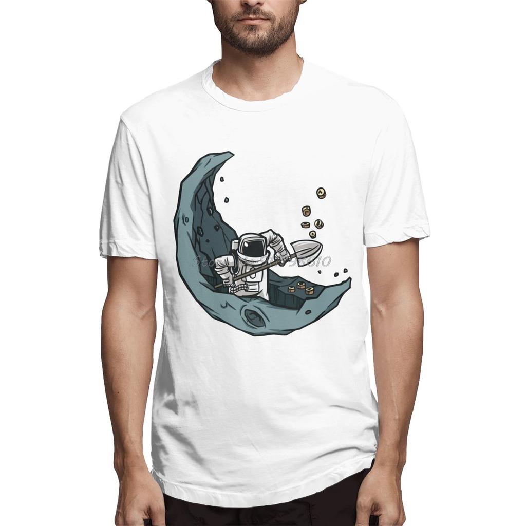 Bitcoin Digger T Shirt Big Size Cotton Crewneck Short Sleeve Custom T Shirtsunisex Cotton Tees Streetwear Harajuku