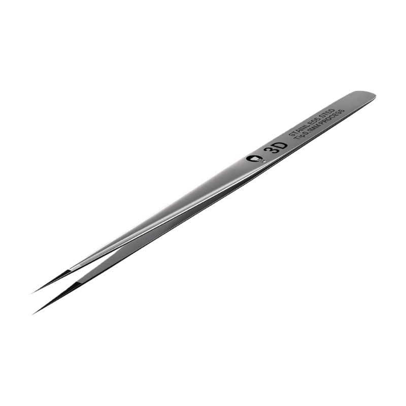No Magnetic Nonrust Steel 3D Tweezers Component Tweezers Produced for High Accuracy Work on Sensitive Devices