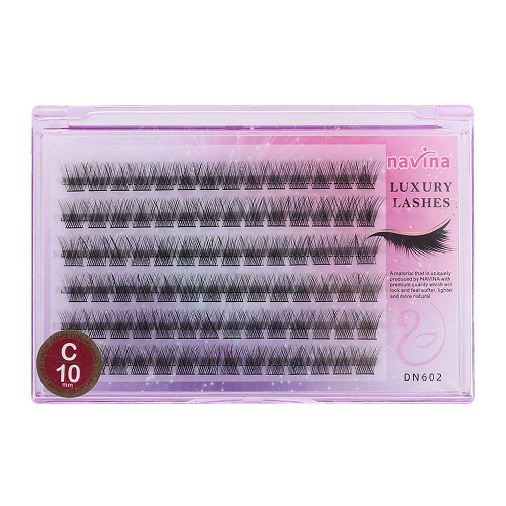 

Товщина 0,07 мм Завиток C Накладні вії Напівперманентні поштучні вії Нарощування вій 10mm