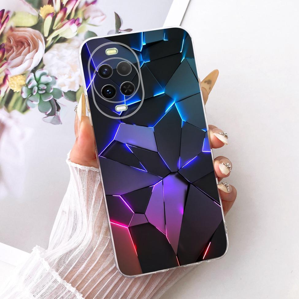 Transparent Case For Huawei Nova 15 Cover Cute Cat Fashion Butterfly Luxury Painted Casing For Huawei Nova15 PSN-AL00