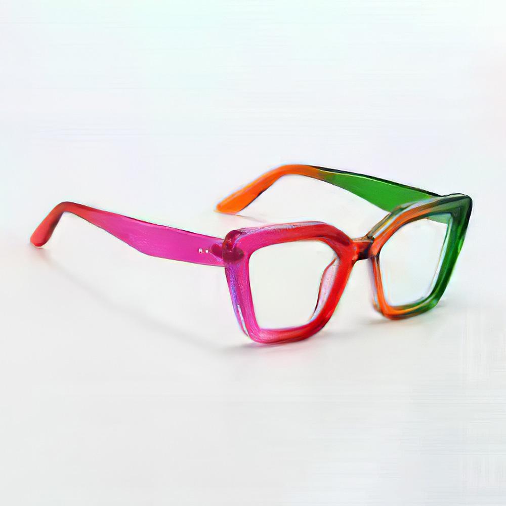 

2024 Новинка в очках для женщин Y2K Новые очки с плоским зеркалом кошачий глаз для женщин Анти-синий свет Плоские зеркальные компьютерные очки Очки