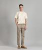 PANICALE Beige Regular Fit Cotton Chino Pants