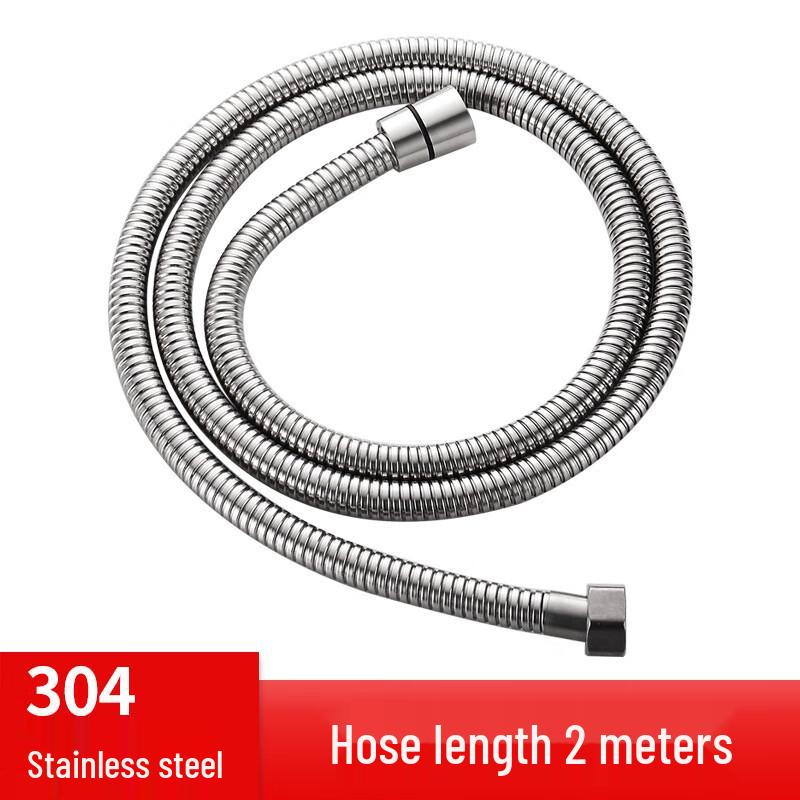 MDNG 304 Stainless Steel Explosion-Proof Shower & Inlet Hose (1/2-inch)