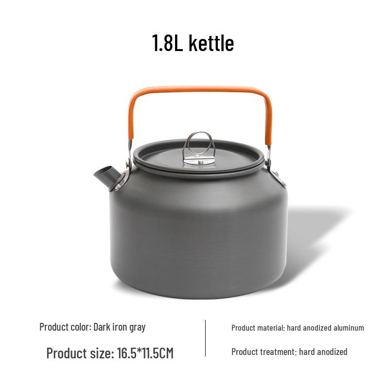 Large Capacity Portable Camping Kettle and Teapot for Outdoors