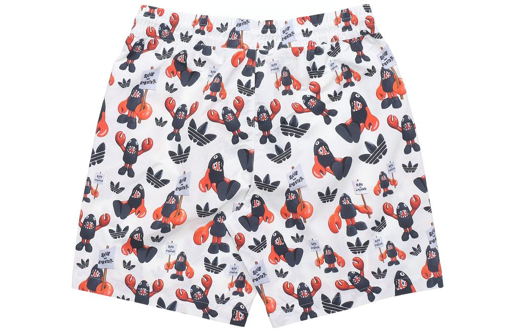 adidas originals X Philip Colbert Save The Lobster Shorts White HA4698