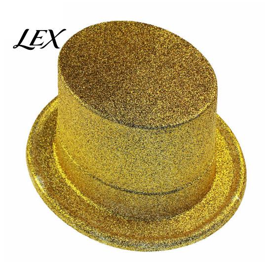 Colorful Sparkly Hats for Group Performances Shiny Top Hats, Glitter Hat Adult Kids, Magician Hat, Victorian Dress Up Christmas Halloween Party