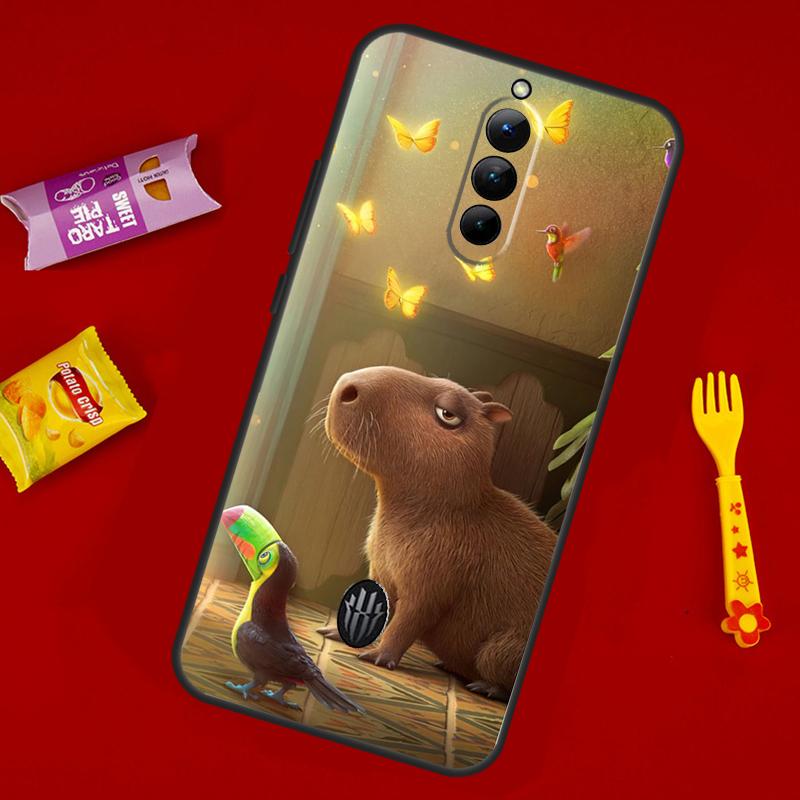 

Cute Capybara Case For ZTE Nubia Red Magic 8S 9S 10S 8 9 10 11 Pro Plus 6 7 6S 7S Pro 6R 5G 10 Air Cover RedMagic 10 Pro Plus