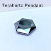 Terahertz Pendant Natural  Hexagram Fashionable Simple Necklace Charm for Men Women