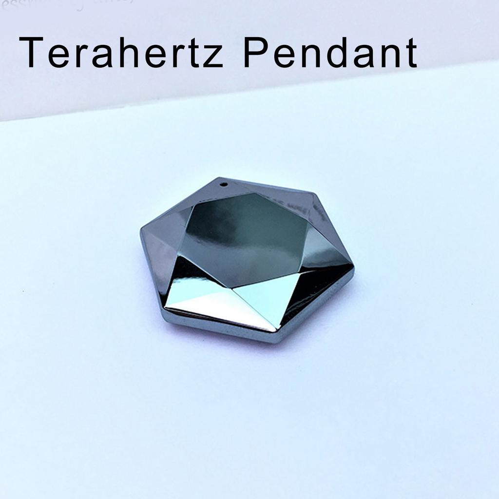 Terahertz Pendant Natural  Hexagram Fashionable Simple Necklace Charm for Men Women