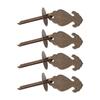 4 Sets Antique Drawer Pendant Pulls Exquisite Pattern Elegant Retro Pendant Antique Decorative