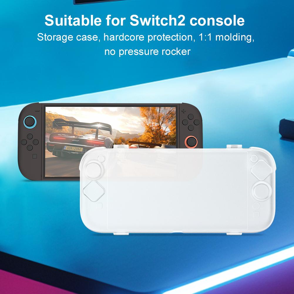 Clear Protective Case Transparent Protector Shell Protective Cover for Nintendo for Switch 2