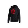 Jackets Men's Black Hooded Moderate Other FH8161