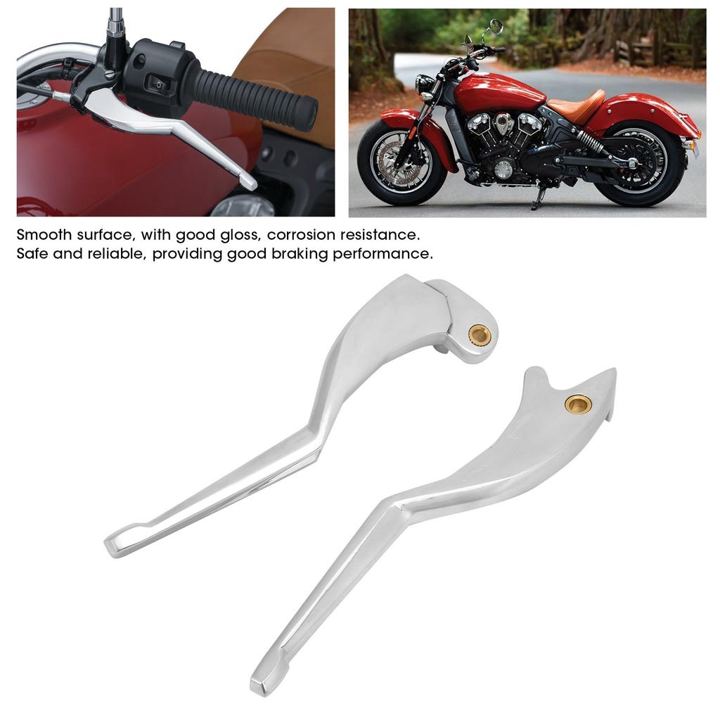 1 Pair Aluminum   Brake Handle Lever Kit Motorcycle Modification Replacement for Indian   2015-2016