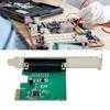 PCIe to Parallel Port Expansion Card PCIE to DB25 Easy Installation Convenient Expansion Card Low Profile Bracket