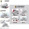 Simulated Fighter Jet Assembly Building Block Model Ornament Children Toy For Boys And Girls