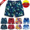 Men's Quick-Dry Beach Shorts: Summer Seaside Swim & Sports, Loose Five-Point Pants for Couples
