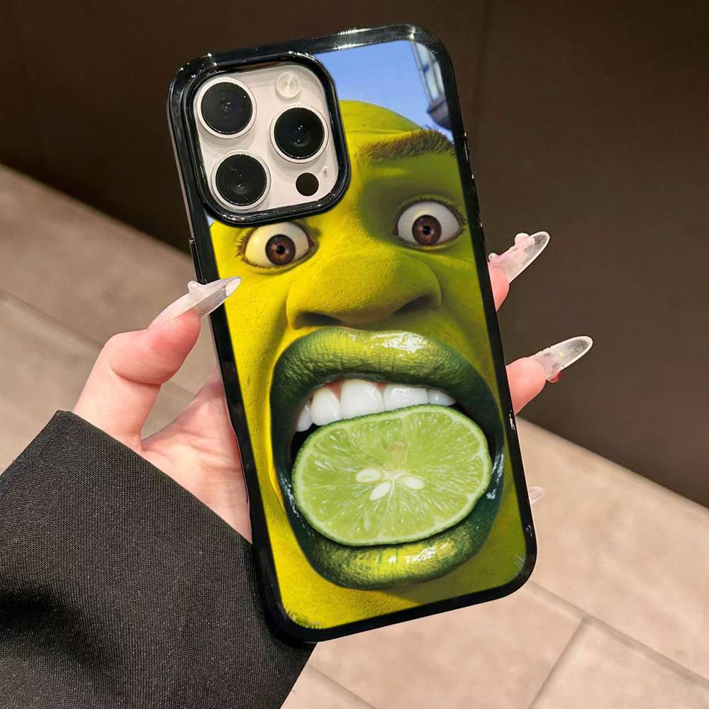 Classic Movie S-Shrek For IPhone 17 16 15 14 13 12 11 Mini Pro Max Plus PC+TPU Back Phone Cover