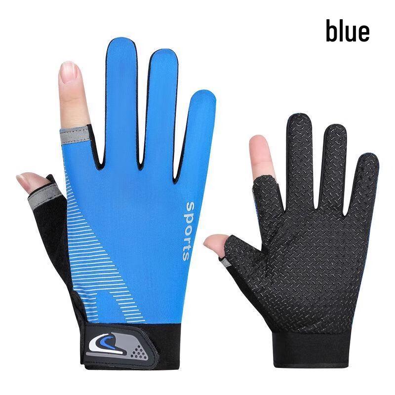 Sun Protection Two-Finger Fishing Gloves
