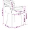 Dining Chairs 2 pcs Yellow Velvet
