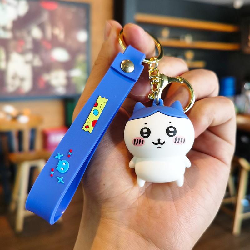 

Cartoon Self-deprecating Bear Jiyikawawusachi Xiaoba Schoolbag Car Keychain Cute Gift Y2k Fashion Toys Anime Cartoon Frind