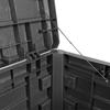 Outdoor Cushion Box Anthracite 73 x 50.5 x 46.5 cm Polypropylene