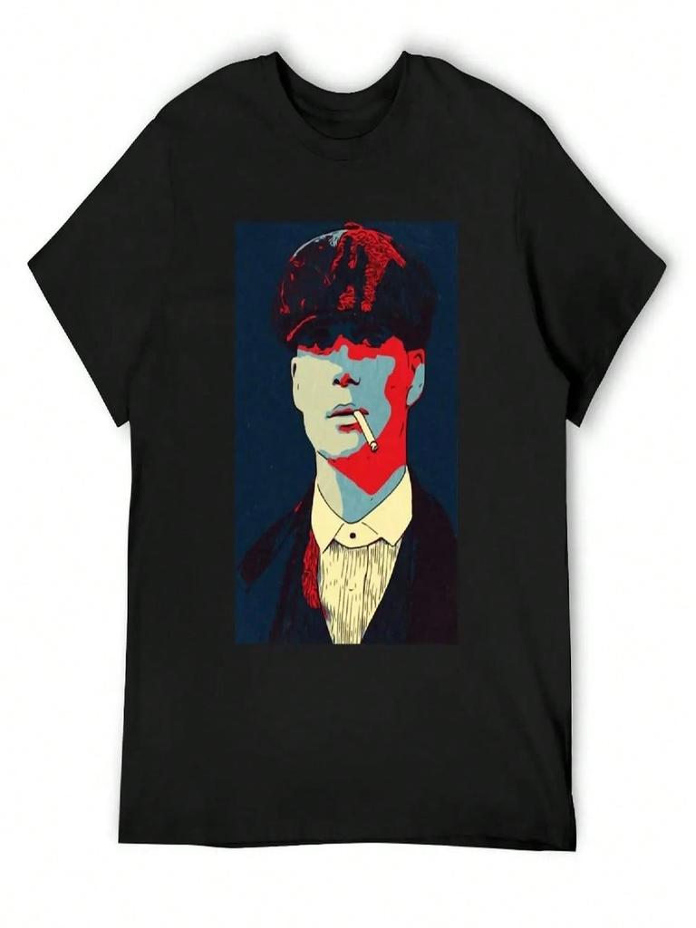 Shelby T-Shirt Fashion Shirts Vintage Graphic Tee Summer Shirt Blanks unisex's Cotton T-Shirt