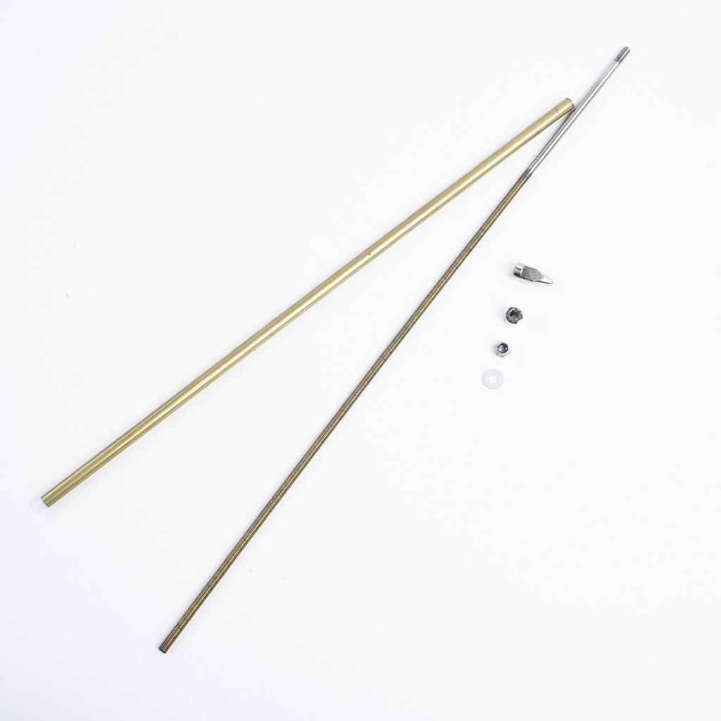 Kabel elastyczny 4mm, napęd wału, piesek, nakrętka śruby napędowej i rurka miedziana 350mm / Do łodzi RC i uszczelka