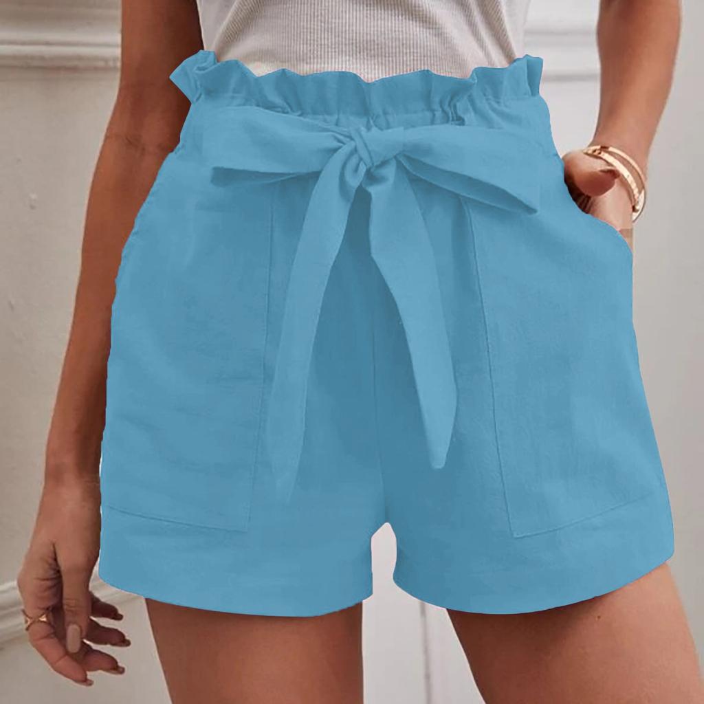 Damskie spodnie z szerokimi nogawkami i kieszeniami