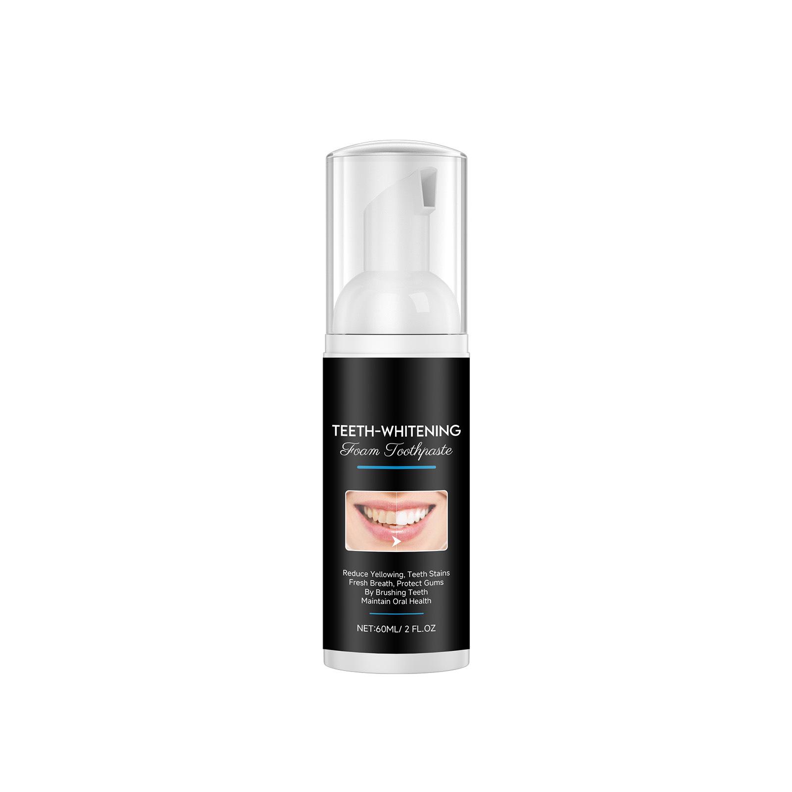 

Brightening Foam Toothpaste: Teeth Whitening & Gum Care