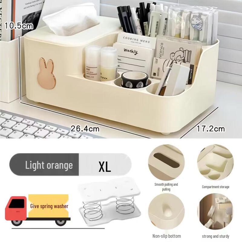

cmaos Wall-Mounted Tissue Box with Storage