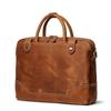 Men'S Handbag First Layer Cowhide Shoulder Oblique Span Bag Casual Retro 14 Inch Genuine Leather Women'S Computer Bag
