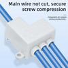 New Spliceable High Power Splitter Conductor Brass Universal Quick Terminal Block Fast Connector Electrical